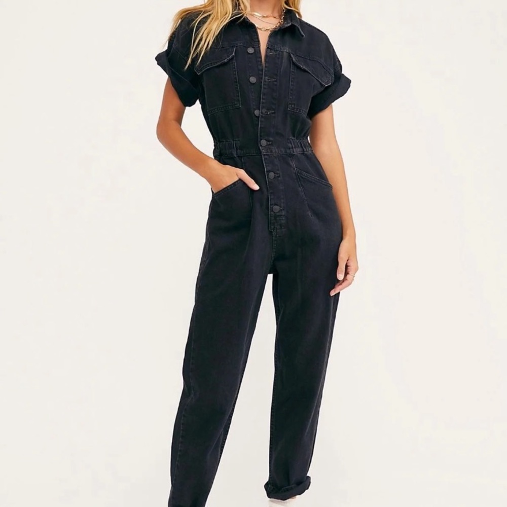 Free People Marci Coveralls